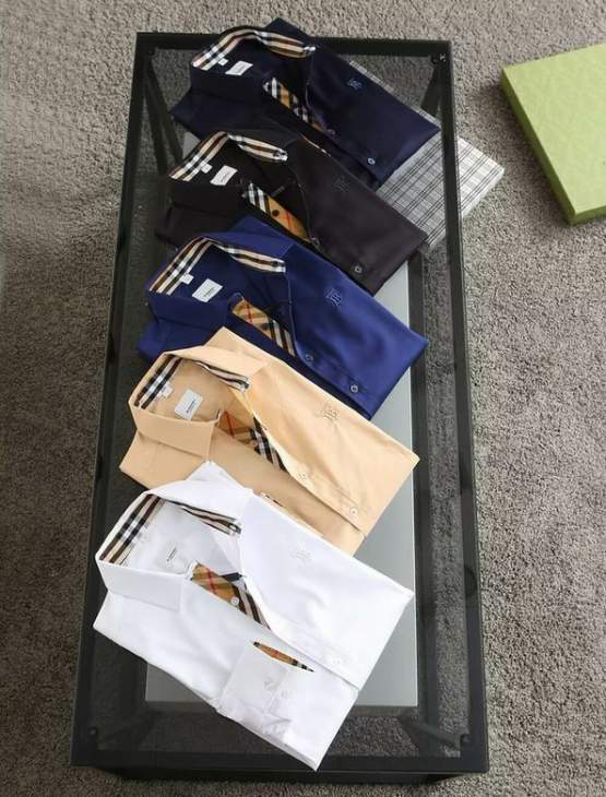 Picture of Burberry Shirt Long _SKUBurberryM-3XL8qn8425600